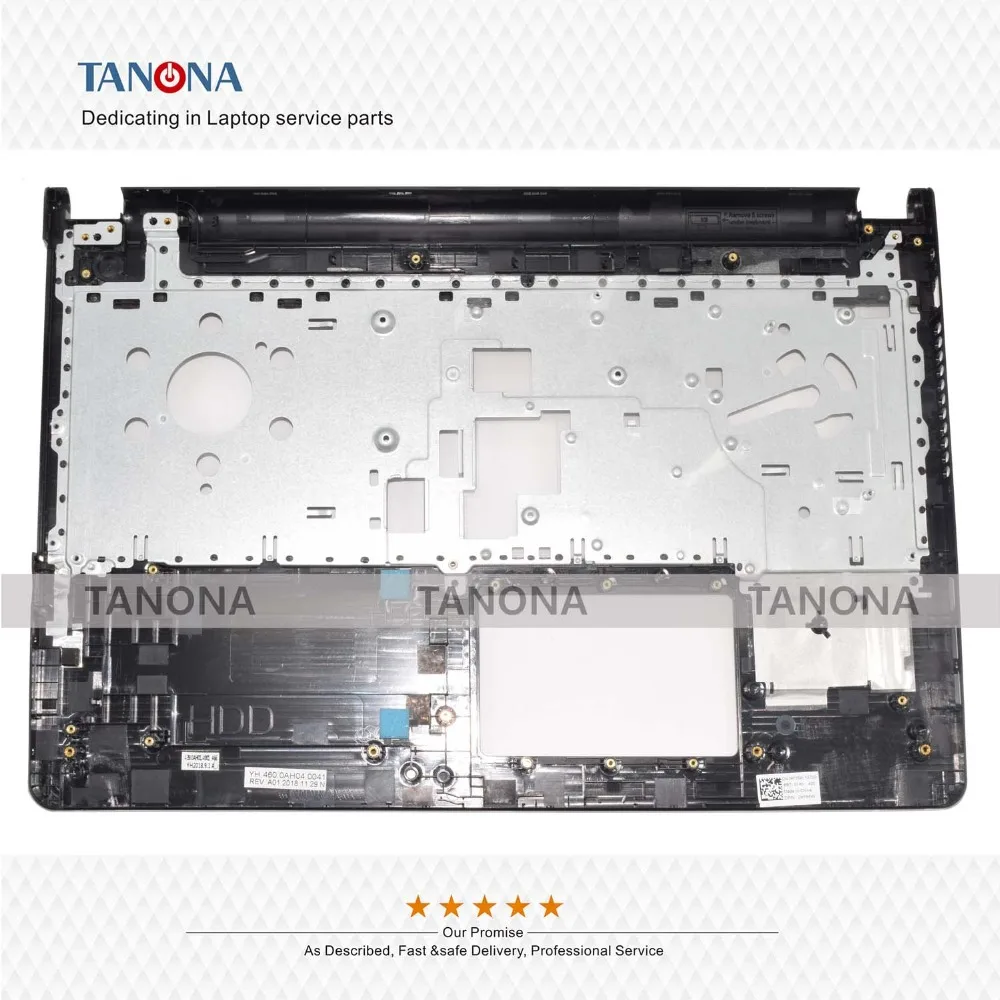 Оригинальный Новый 04F55W для Dell Inspiron 15 3000 3565 3567 Подставка рук клавиатура Безель