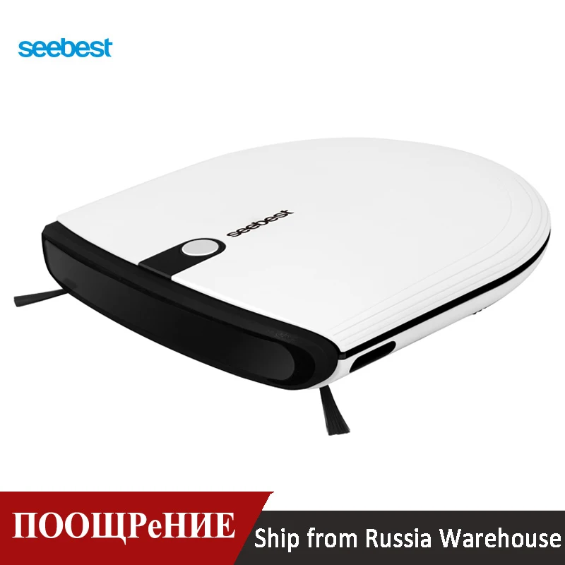 Робот пылесос Seebest E620 MOMO 3 0 компактный беспроводной Aspirador высота 6 см для твердого