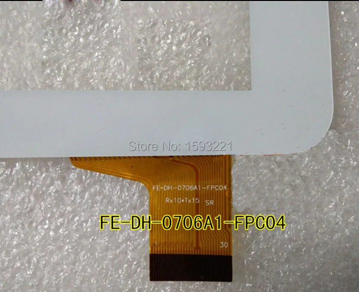 

New 7 inch tablet capacitance for FE-DH-0706 a1-FPC04 touch screen digitizer Black and white color free shipping
