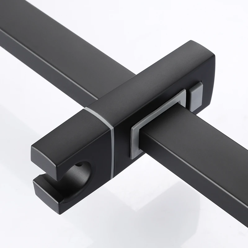 Матовая черная металлическая SUS304 нержавеющая сталь крепкая Круглая 5 функций ABS