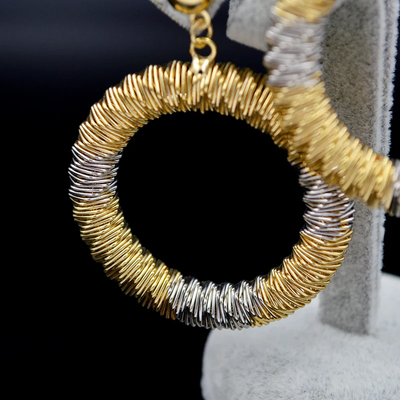 Sunny Jewelry модные круглые ювелирные наборы колье серьги кулон Женские Ювелирные для