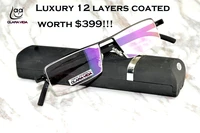 clara vida luxury trend men women unisex top quality 12 layers coated computer reading glasses 0 75 1 1 25 1 5 to 6