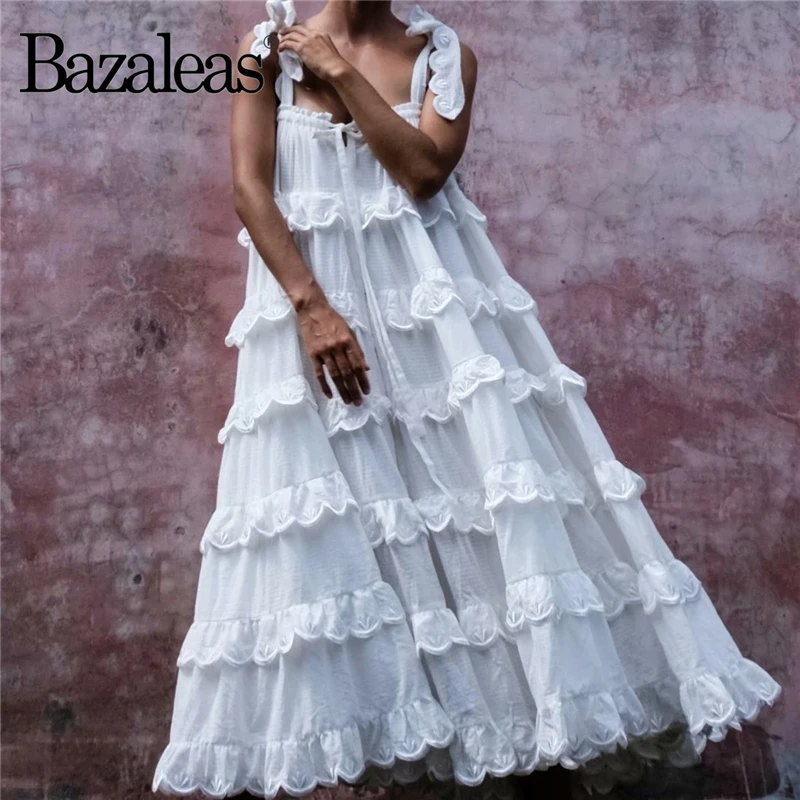 Летнее платье с открытой спиной кружевное лоскутное женское 2019 Пляжное большое