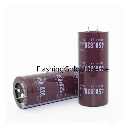 12 шт.-2 шт. 450V820UF 820 мкФ 450V Объем электролитного конденсатора 35x50 мм 35x60 