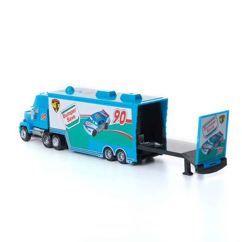 Disney Pixar Cars 2 3 игрушки № 35 грузовик молния McQueen Джексон шторм Рамирез Мак дядюшка 1:55 литой модельный автомобиль игрушка детский подарок