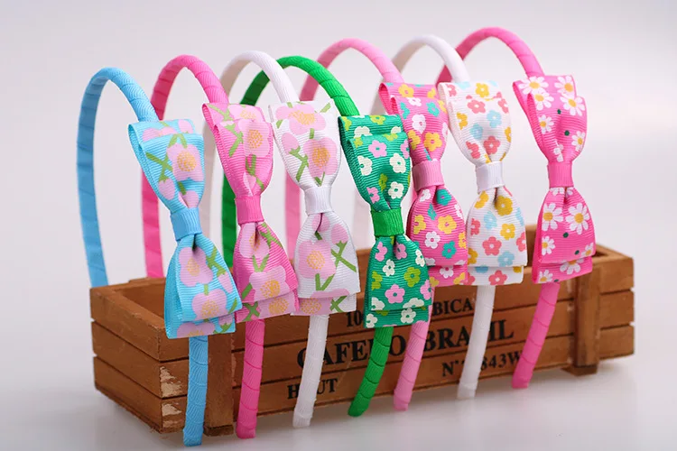 YINA Бесплатная доставка 24 цвет детская hairbands обручи для волос День защиты детей