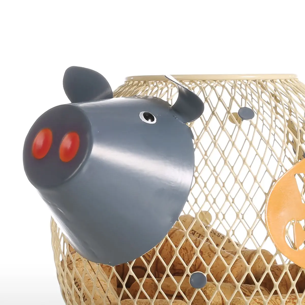 Tooarts статуэтка животного Милая Статуэтка поросенка винная пробка контейнер