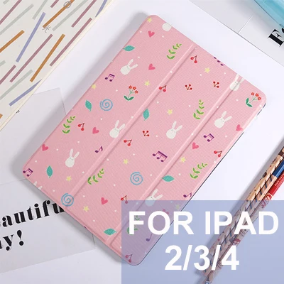 C1 for iPad 2 3 4 Чехол для планшета с милым кроликом из мультфильма для Mini 5, новинка, iPad 9,7, Air 1, 2, чехол с подставкой, анти-капля, для iPad 2, Mini, 1, 2, 3, 4, чехол - Цвет: C1 for iPad 2 3 4