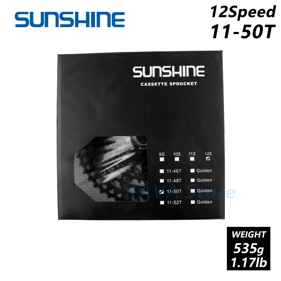 12S 50T Black Солнечный свет 10/11/12 Скорость сверхлегкий горный велосипедный маховик 11-50 т/52 т/46 T механизм трещотки для велосипеда MTB велосипед части для GX усилительный насос Shimano - Цвет: 12S 50T Black