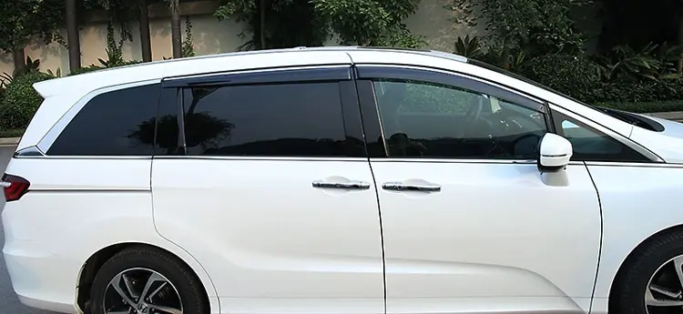 4 шт. пластиковые наружные дефлекторы для окна Honda Elysion второго поколения (RC1 RC2) 2016