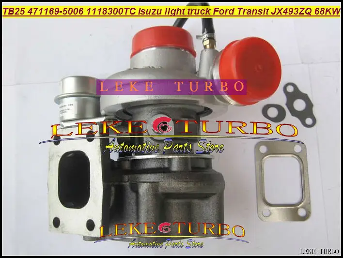Турбокомпрессор TB25 471169 5006 0006 1118300TC для FORD JMC Transit ISUZU светильник truck JX493ZQ1 68KW|turbocharger