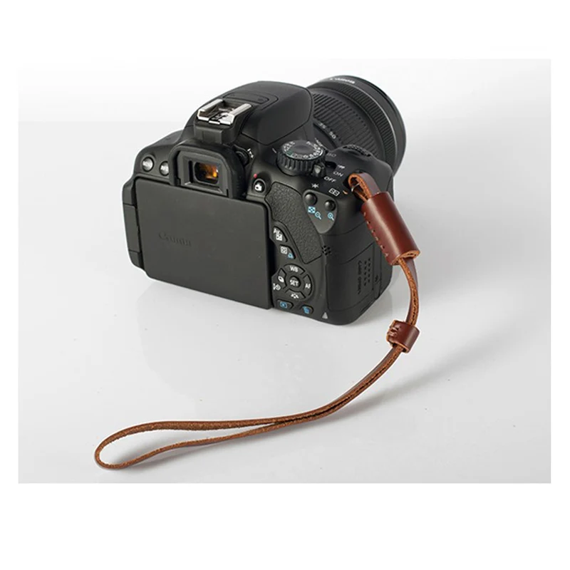 Ремешок из натуральной кожи для камеры Sony RX100 II IV RX100M5 WX500 A5000 A5100 A6000 A6300|camera wrist|dslr