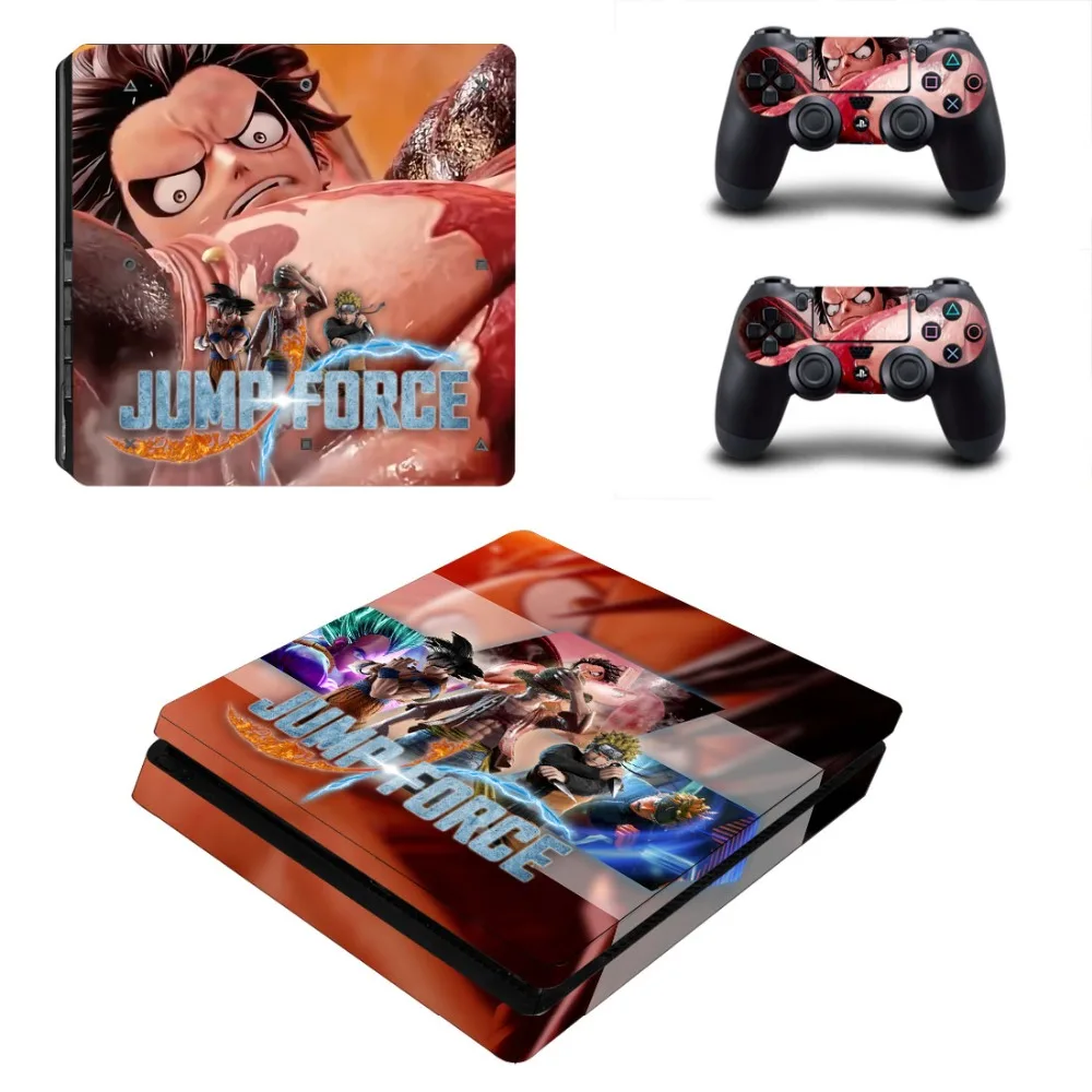Наклейка для игры Jump Force One Piece PS4 Slim Skin Виниловая наклейка консоли Playstation 4 и 2