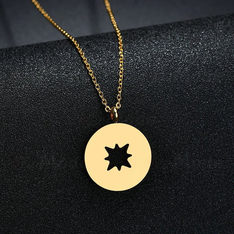 Модное ожерелье ELSEMODE с подвеской в виде снежинки для женщин цепочка из