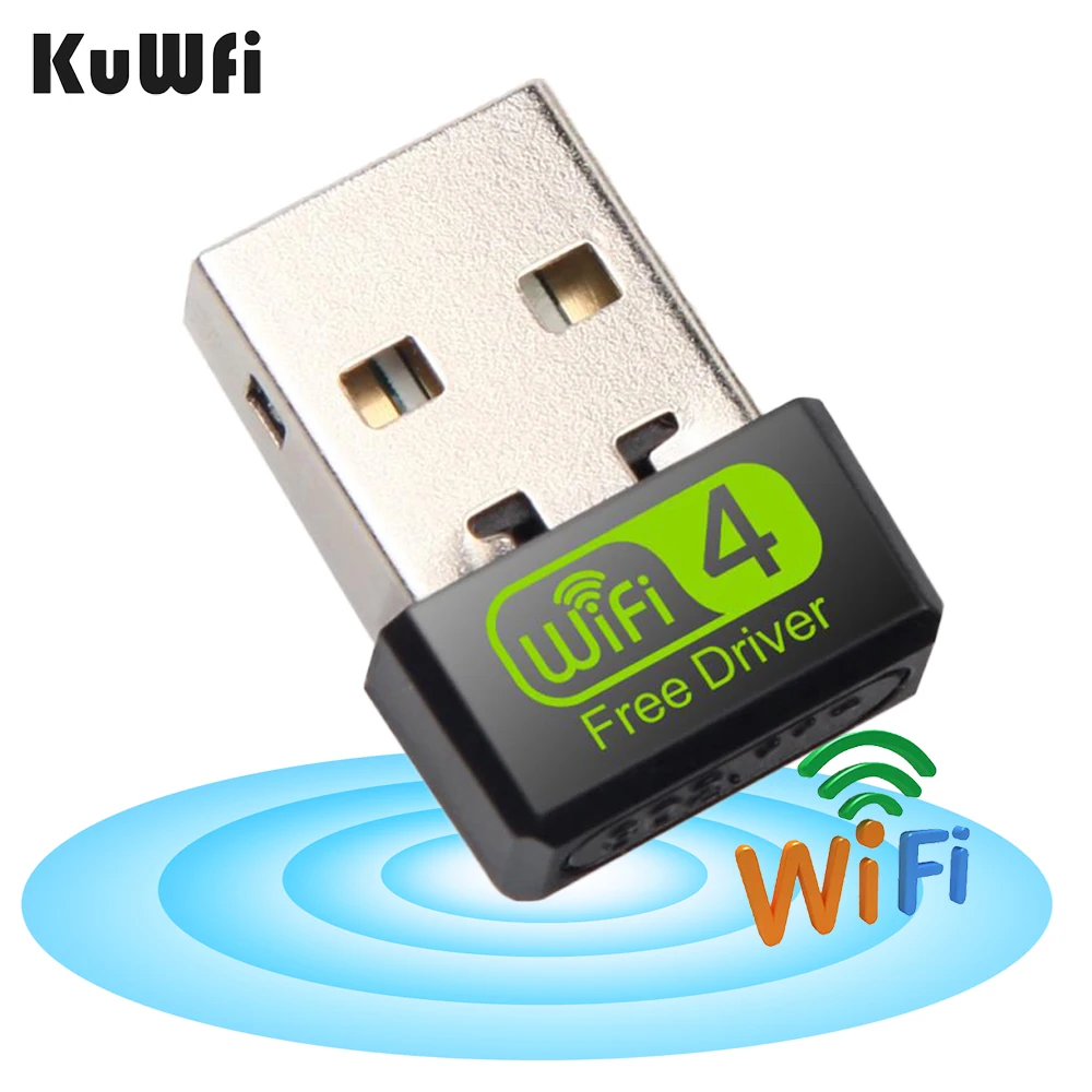 Беспроводной Wifi адаптер мини USB Dongle150Mbps Ethernet пк WiFi антенна LAN приемник бесплатный