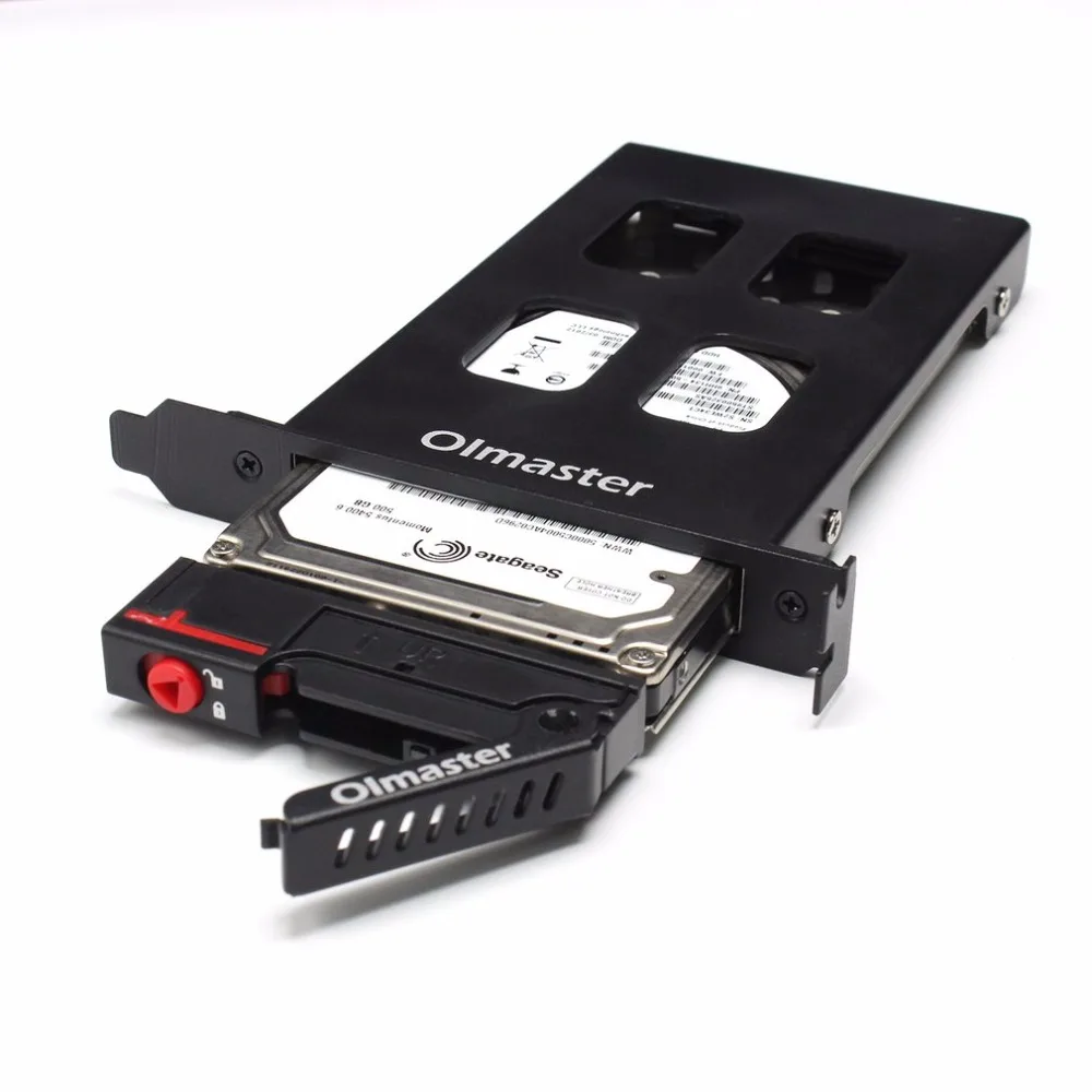 Olmaster металлический корпус HDD чехол для жесткого диска инструмент жесткий диск корпус 6 Гбит/с для 7~ 9,5 мм 2,5 дюймов SATA SSD жесткий диск