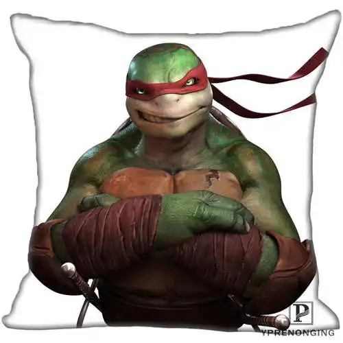 Pillowcase Best Custom Teenage-Mutant-Ninja-Turtles(1) Наволочка на подушку, спальня Home Square Наволочка на молнии(одна сторона)#190404-1-10 - Цвет: Pillowcase