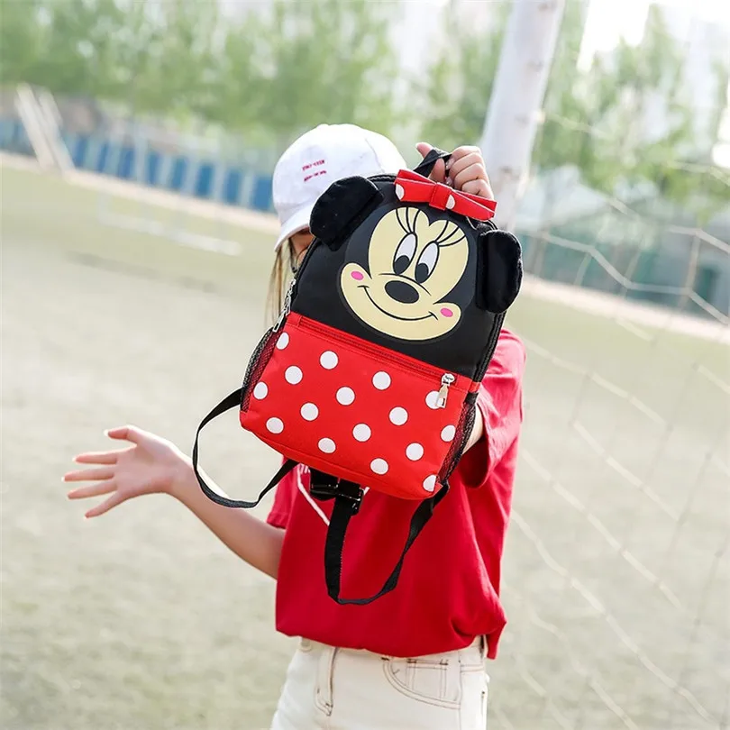 Disney новинка 2019 детский школьный рюкзак с Микки Маусом для мальчиков и девочек