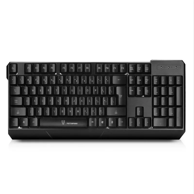 Оригинальная мотоскорость K70L 7-Цвет Подсветка компьютерная игровая механическая клавиатура Teclado питаемые через USB порт для стикеры Рабочий стол для ноутбука