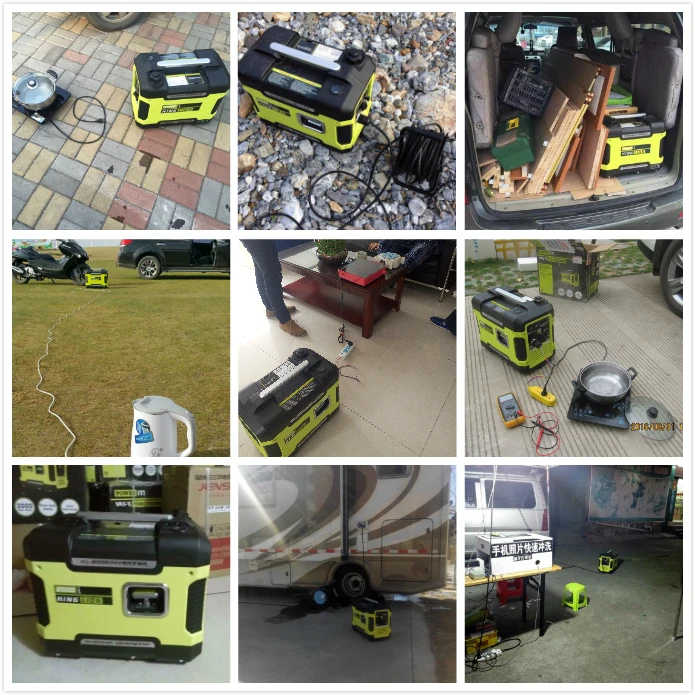 Цифровой инверторный генератор 2 кВт тихий автомобильный бытовой маленький