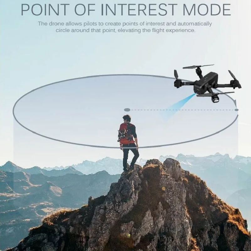 SJRC Z5 gps Радиоуправляемый Дрон с Wi-Fi FPV 1080 P Gimbal камера дроны квадракоптер Авто