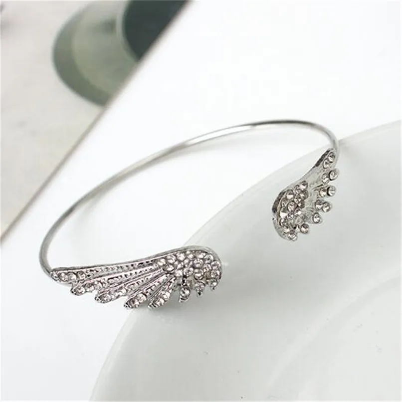 Lusion звезда ювелирные изделия Крылья Ангела серебряный цвет простой талисман