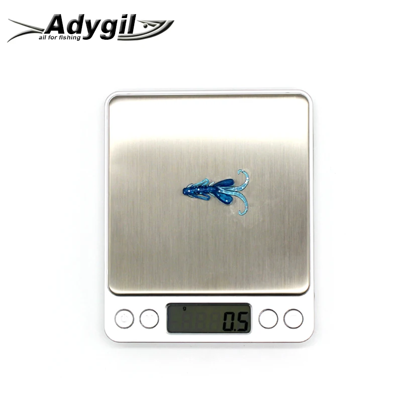 Приманка для рыбной ловли adyгил Мягкая приманка силиконовая ADSL102/HH30 10 шт. 30 мм 0 5