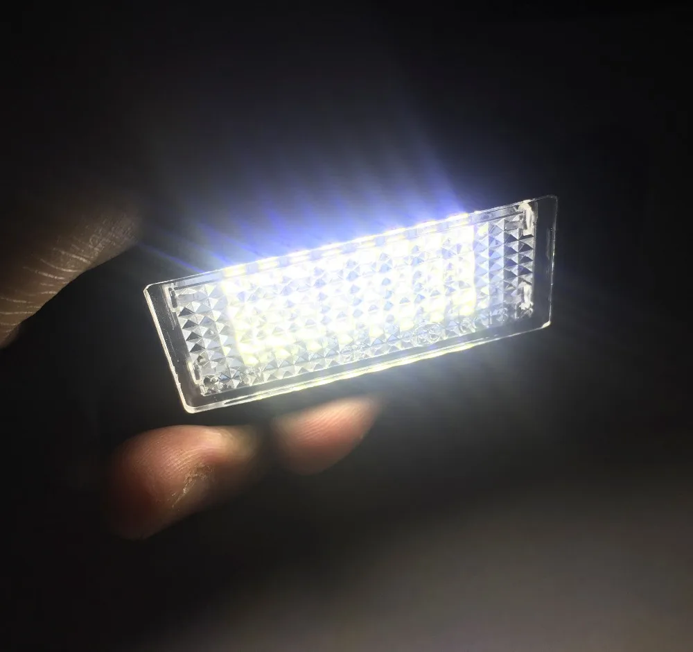 2 шт. E81 E82 E90 E91 E92 E93 E60 E61 E39 X1/E84 e помечено OBC Error Free 24LED 24SMD белая табличка с