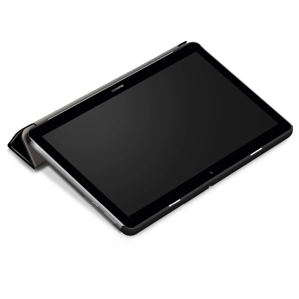 Чехол для huawei MediaPad T3 10 AGS-L09 AGS-L03, 9,6 дюймов, чехол для планшета Honor Play Pad 2 9,6, тонкий флип-чехол из искусственной кожи+ пленка+ ручка