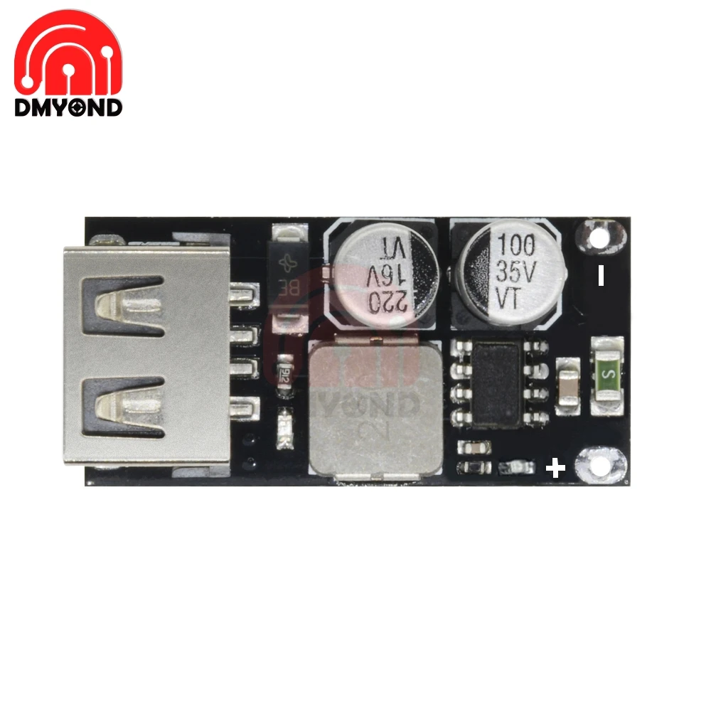 USB DC понижающий преобразователь для автомобильного зарядного устройства модуль 8