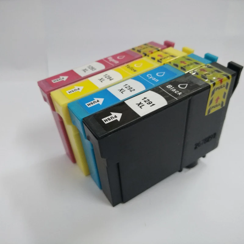 Vilaxh 4 шт. T1291-T1294 чернильный картридж для Epson Stylus SX430W SX235W SX230 SX420W SX425W SX435W SX440W SX445W SX525WD