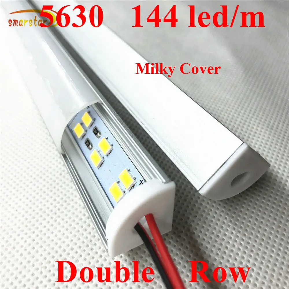 Smarstar Wall Corner 12В 1м 144LED 5630 Светодиодная лента v образная алюминиевая оболочка