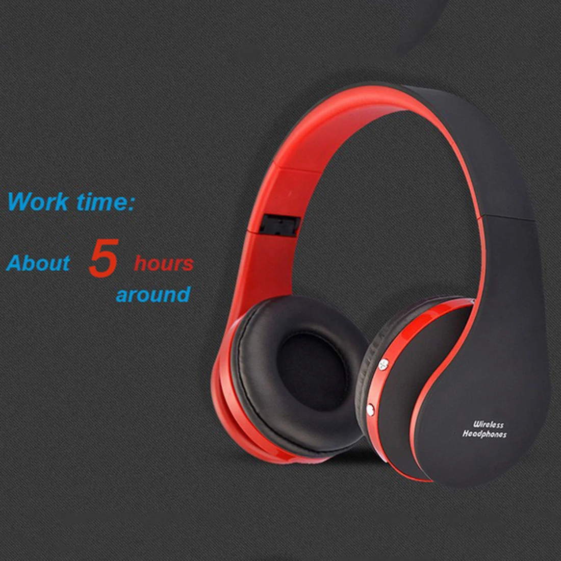Marsnaska складные аудио Bluetooth Handsfree стерео беспроводные наушники гарнитура