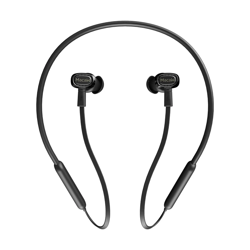 Беспроводные bluetooth-наушники Macaw tx-80 TX80 спортивные легкие наушники Apt-x с шейным