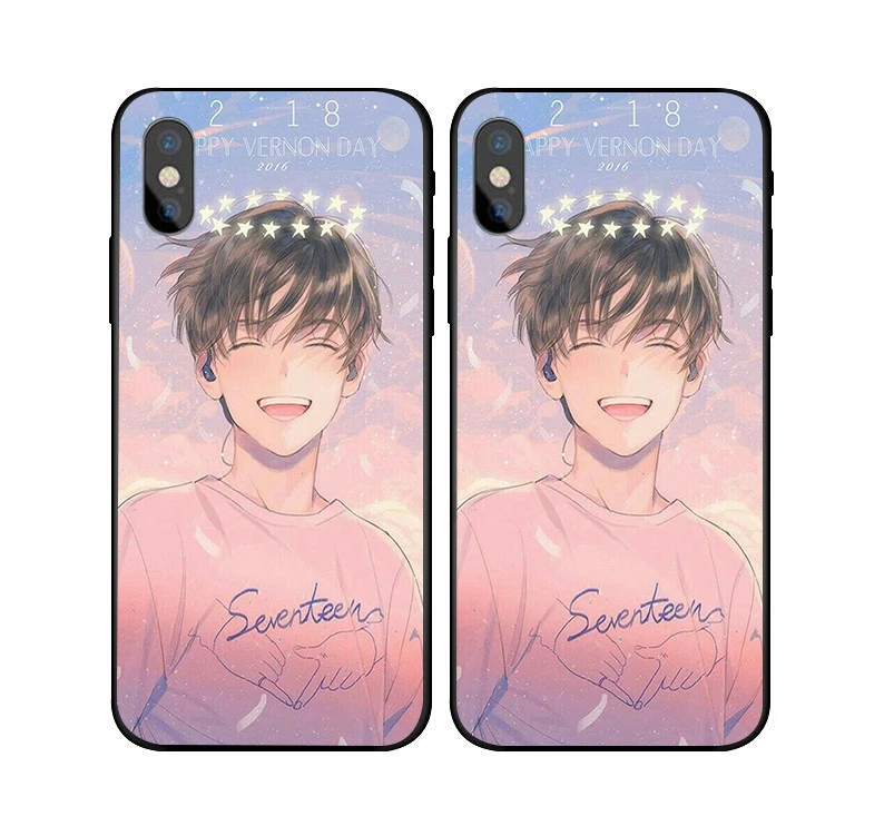 Чехол для телефона Vernon для iphone X 8 6s 7 Plus 5S Vernon meme чехол для iphone X 8 7 6 6s plus чехол s - Цвет: 18327