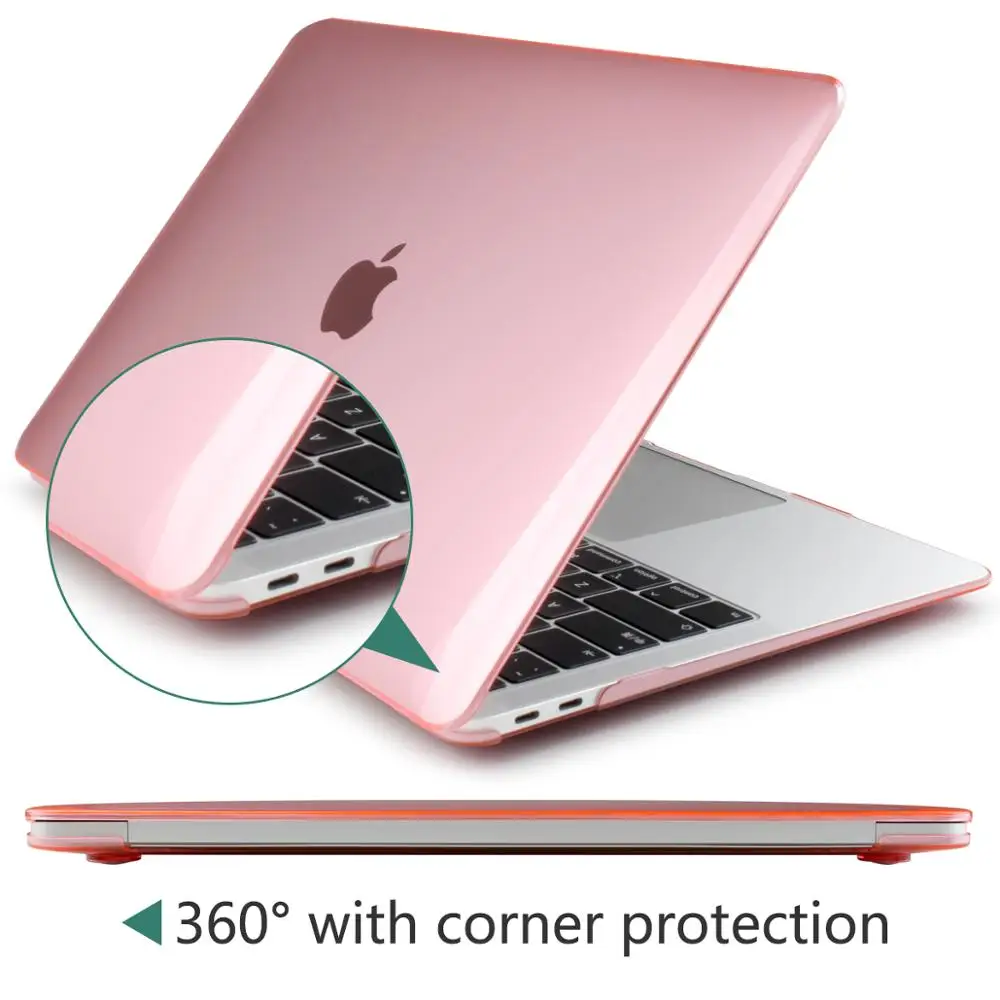 Прозрачный/матовый чехол для Macbook New Pro air 13 2020 A2338 M1 A2337 A2251 A2289 A2179 с Touch ID|Сумки и