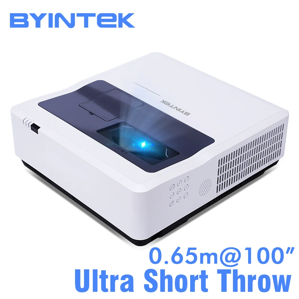 BYINTEK CLOUD K8 Ультра короткий бросок голографическая 3LCD видео Full HD 1080P светодиодный проектор для дневного домашнего образования бизнеса