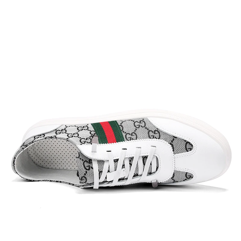 Мужская обувь Повседневная Весна Осень искусственная кожа смешанный принт