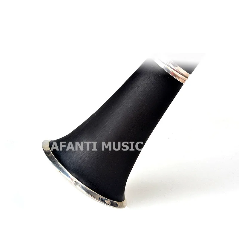 Afanti Music Falling Tune B/жесткий каучук/никель кнопочный кларнет (CLA 144)|rubber clarinet|clarinet bclarinet