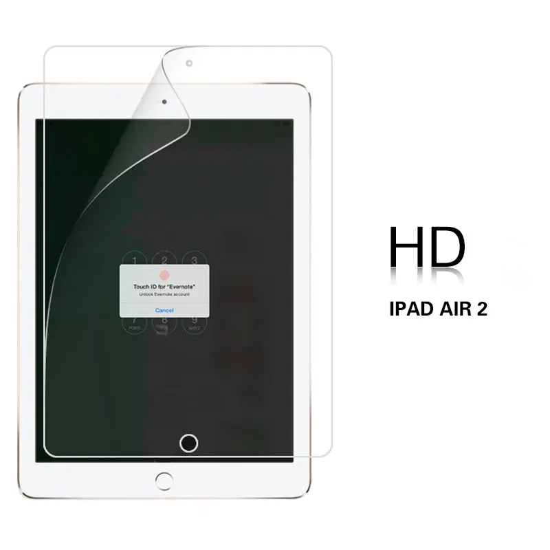1PCS HD AIR 2 Прозрачная глянцевая пленка HD против царапин для APPLE Iphone IPAD AIR 2 AIR A1566 A1567 A1474 A1475 A1476 9,7 в Антибликовая матовая пленка - Цвет: 1PCS HD AIR 2
