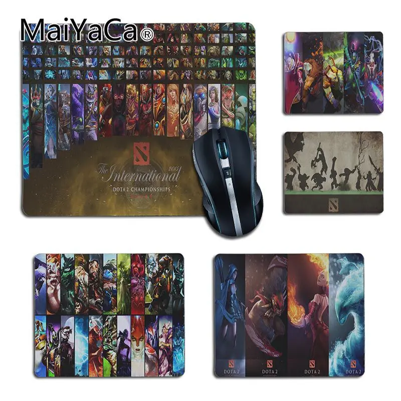MaiYaCa ваши собственные коврики Dota 2 Heroes чемпионы офисные мыши резиновые Аниме