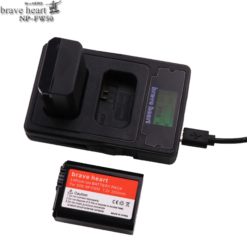Brave сердце 3x bateria NP-FW50 NP FW50 NPFW50 батареи для sony NEX 5T 5R 5TL 5N 5C 5CK A7R A7 F3 3N 3CA55 A37 A5000