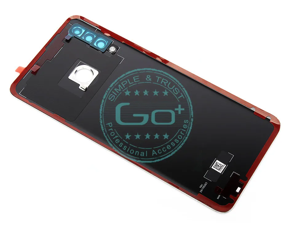Для huawei P30 Lite Задняя крышка батареи+ камера Стекло Объектив 24MP nova 4e задняя крышка корпуса Замена двери Ремонт Запасные части