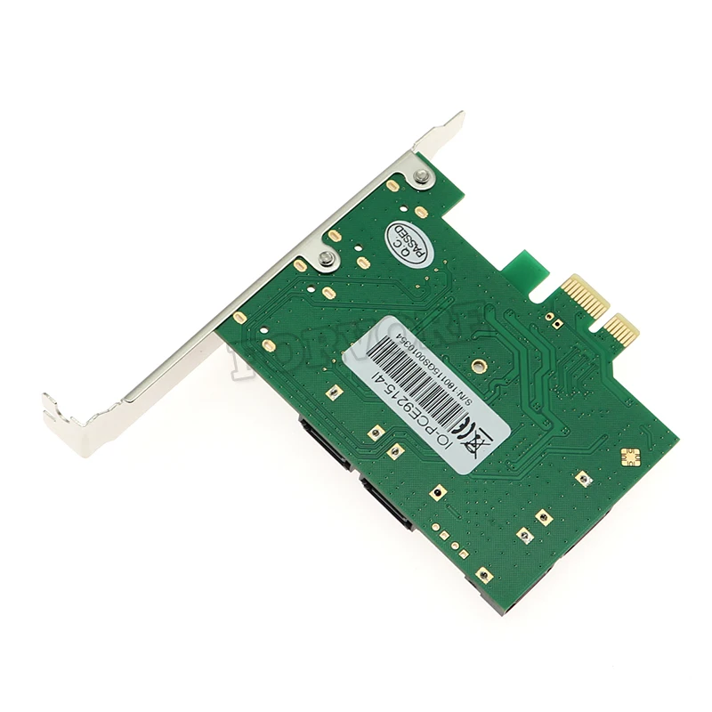 Marvell 88SE9215 4 Ports SATA 6G PCI Express Controller Card PCI-e to 3.0 converter low profile bracket SATA3.0 GN25 | Компьютеры и