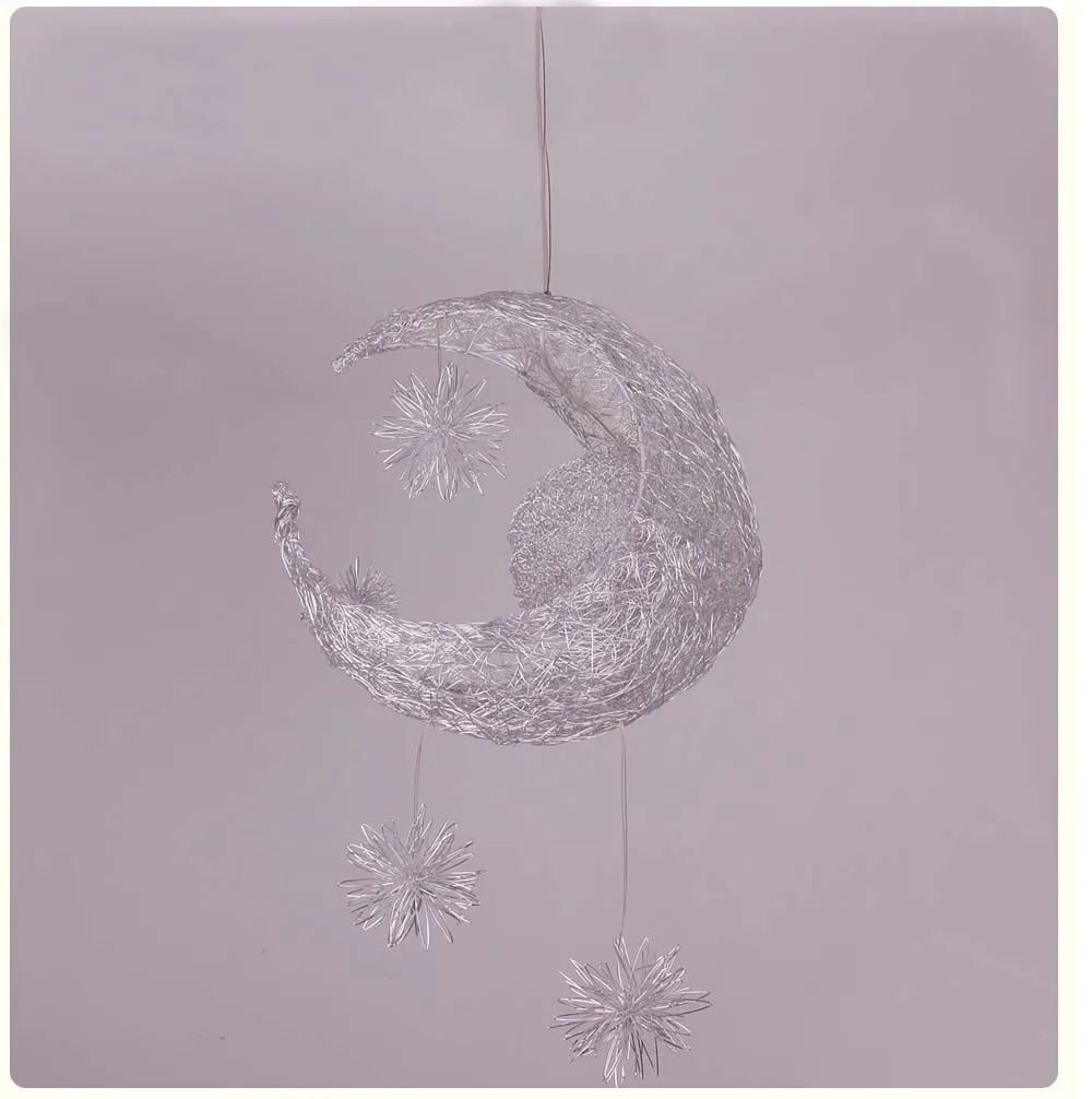 Kid's Room Lighting Modern Fashion Moon&ampStar Pendant Lights Child Bedroom Lamps Aluminum Chander for Living Home Decoration | Лампы и