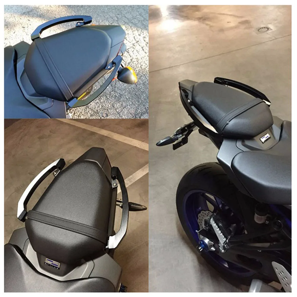 SMOK Мотоцикл с ЧПУ Алюминиевый сплав заднего сиденья пассажирский Pillion ручка