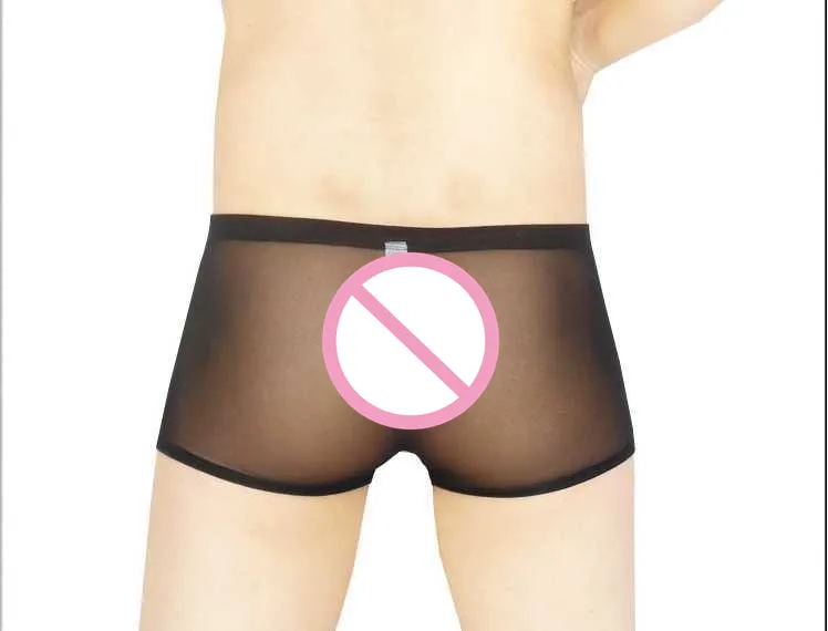 Трусы боксеры мужские прозрачные с заниженной талией|underwear men|boxer shorts underwearshorts