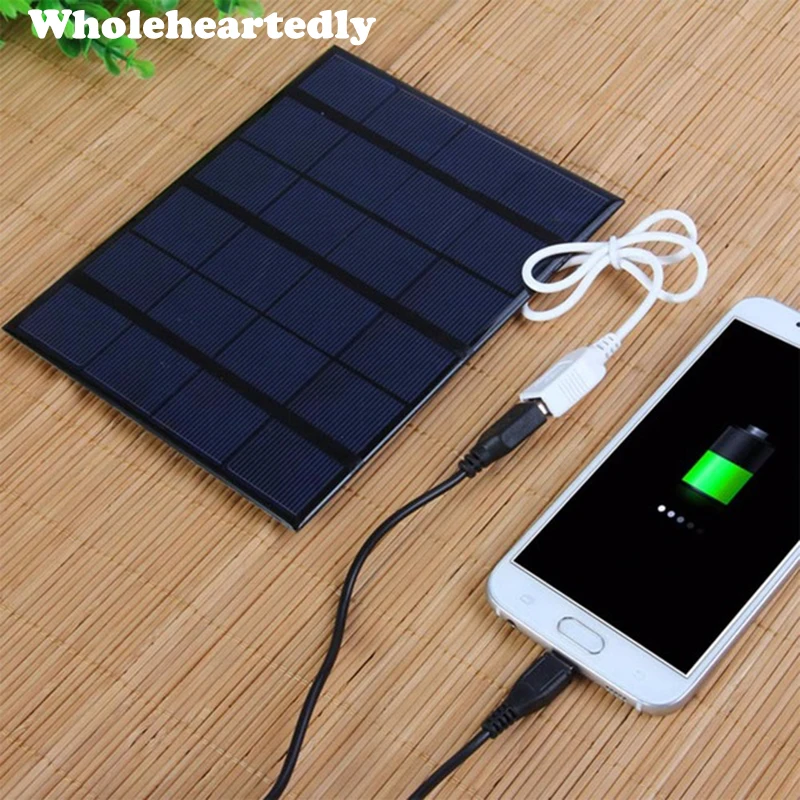 Панель Солнечная Высокоэффективная 6 в 3 5 Вт USB|charger for|charger for phonecharger solar |