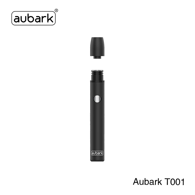 2 шт./лот 100% Aubark T001 1100 мАч тепло не сжигает устройство vape ручка Тепловая