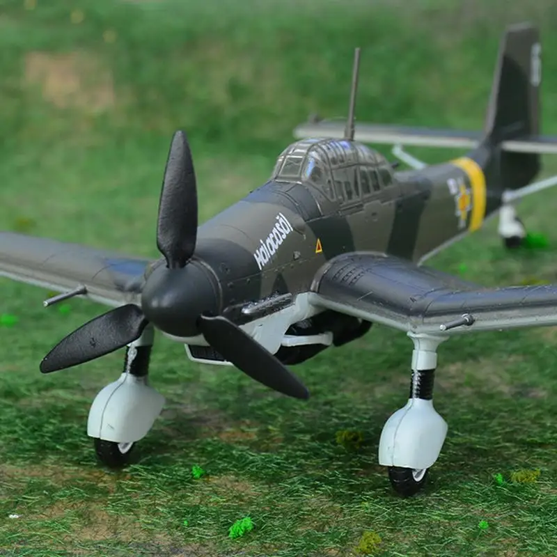 Предварительно построенный 1:72 scale Ju 87 Stuka dive bomber World War II 87D aircraft hobby Коллекционная
